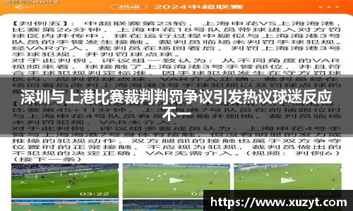 深圳与上港比赛裁判判罚争议引发热议球迷反应不一